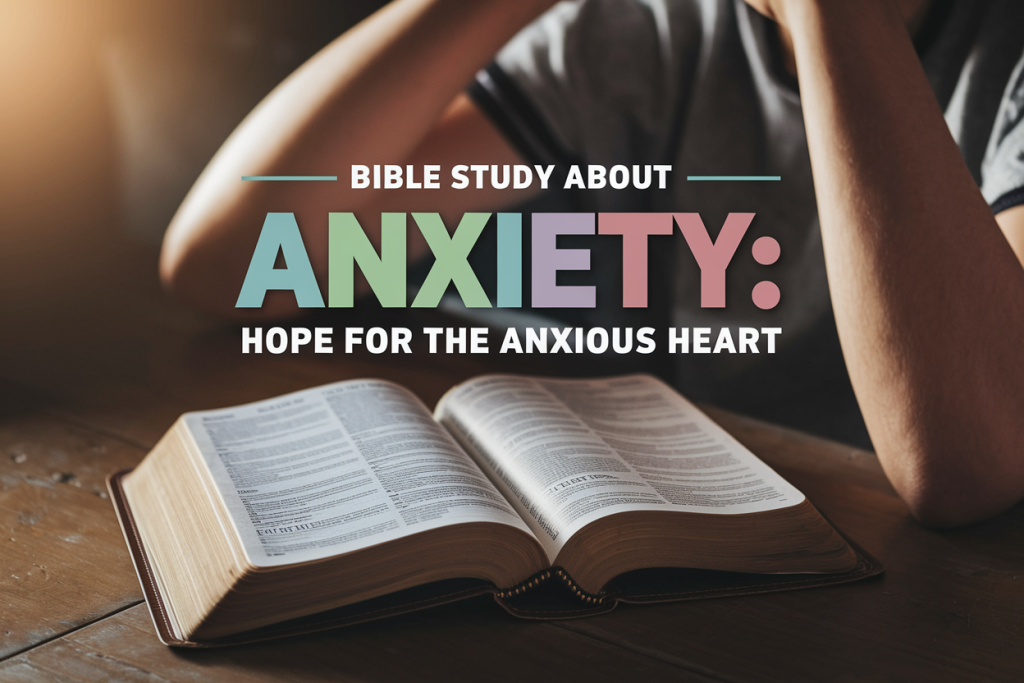 Bible Study About Anxiety