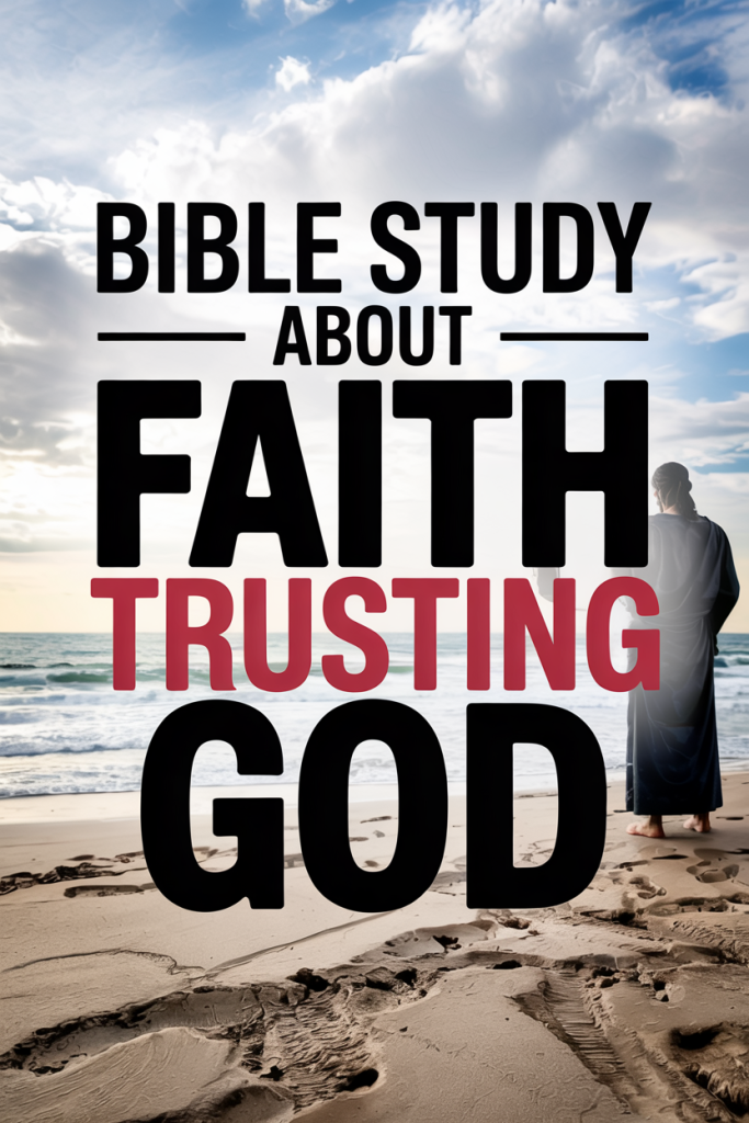 Bible Study About Faith – Trusting God