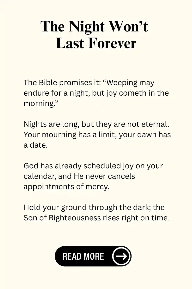 Bible Study About Grief