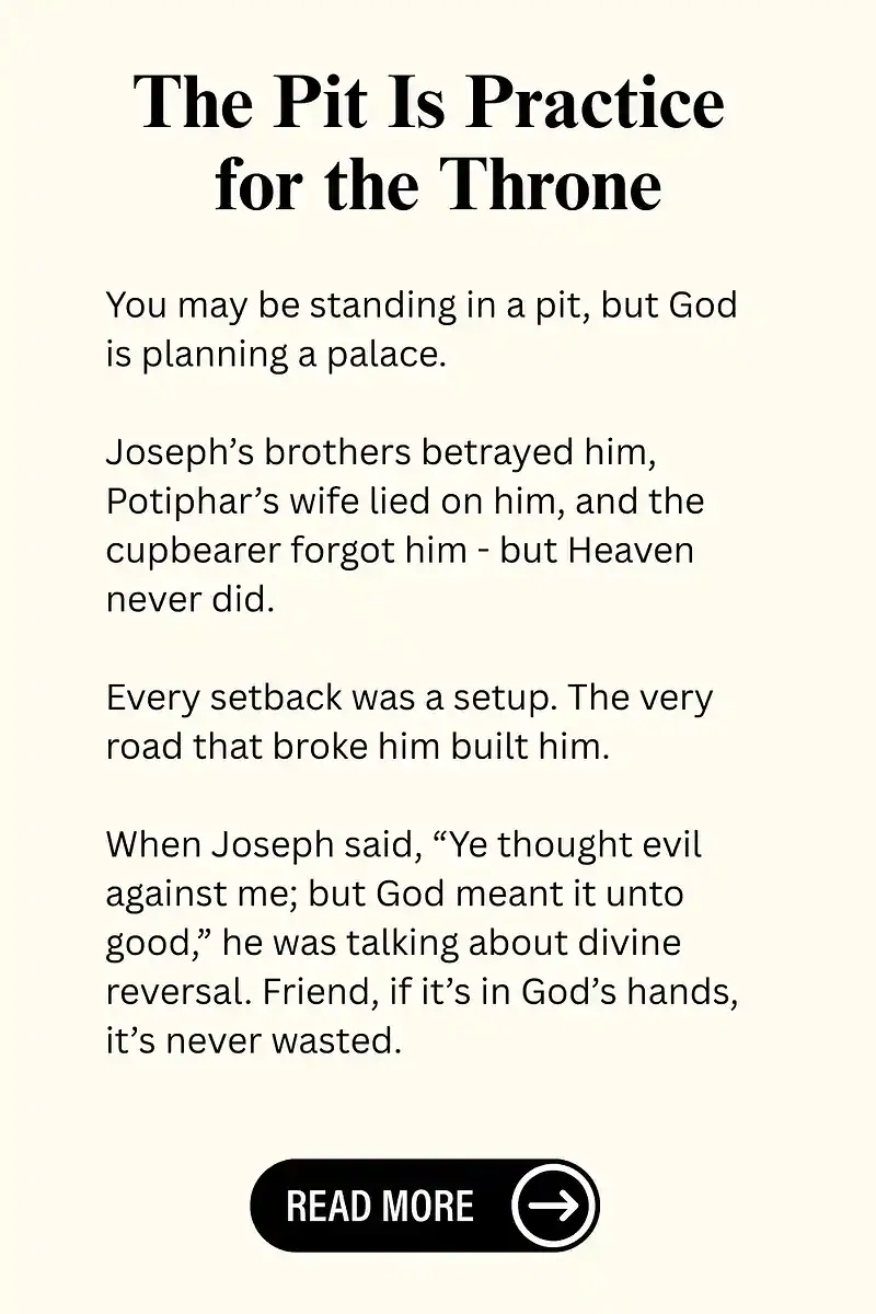 Bible Study About Joseph