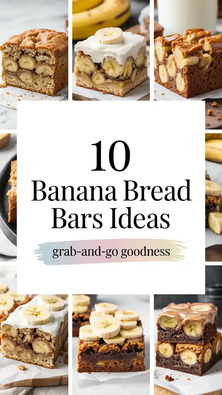 Banana Bread Bars