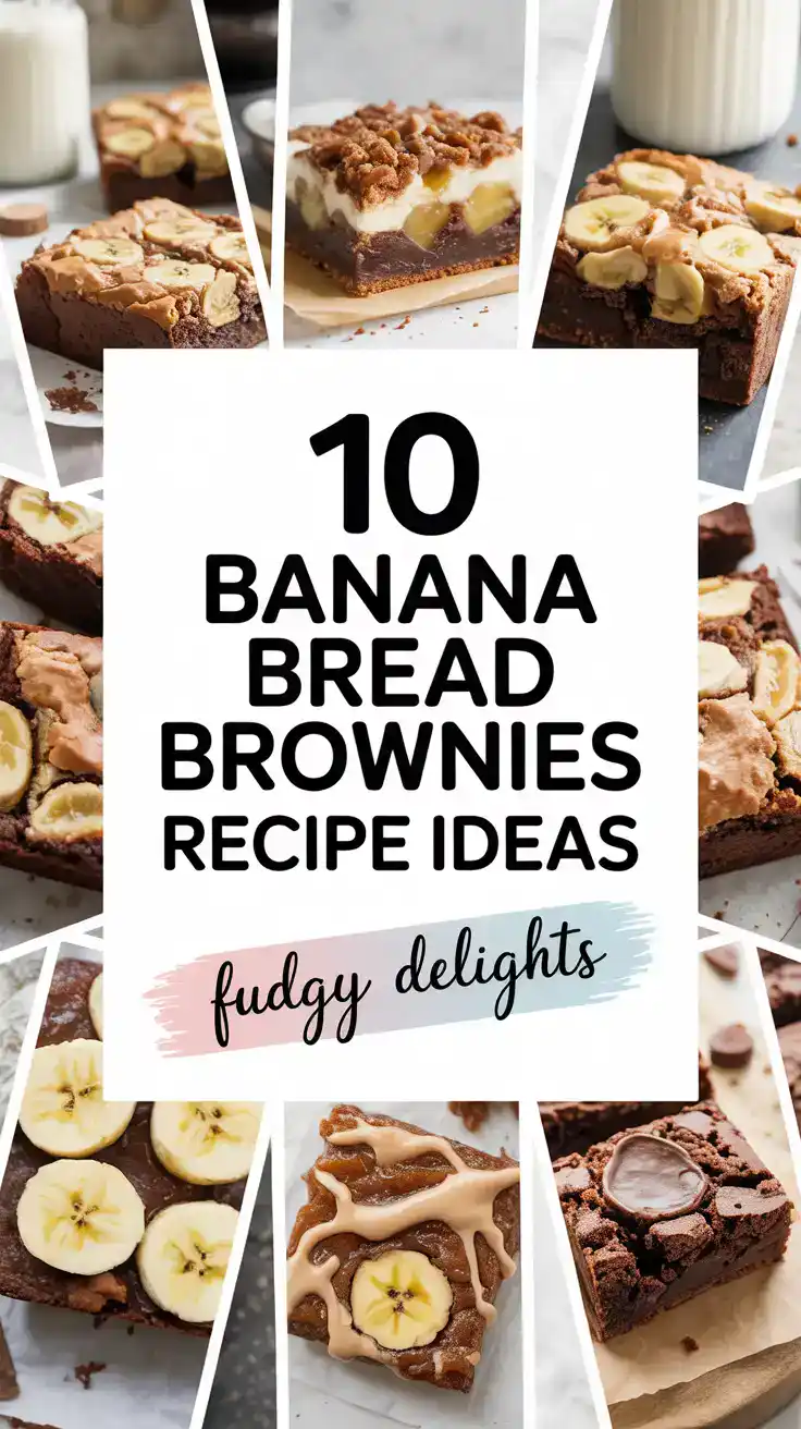 Banana Bread Brownies