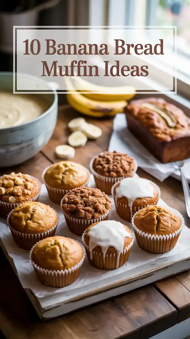 Banana Bread Muffins