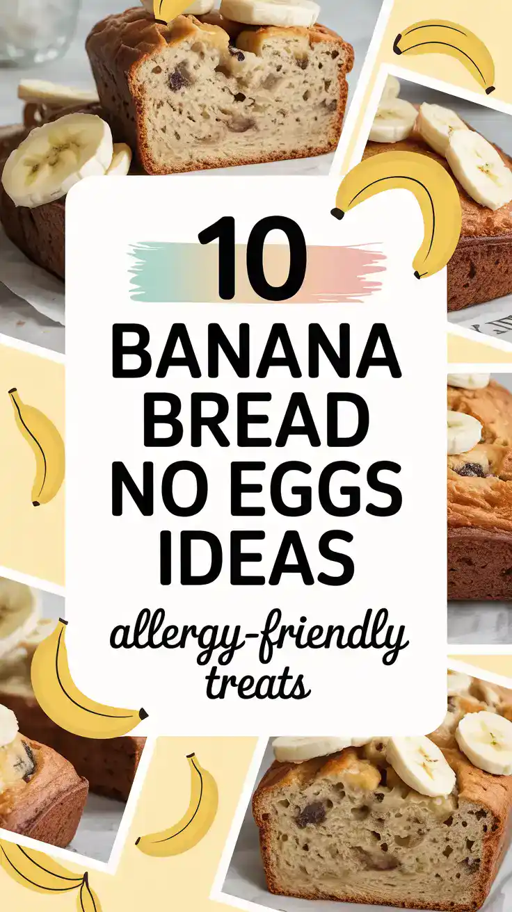 Banana Bread No Eggs