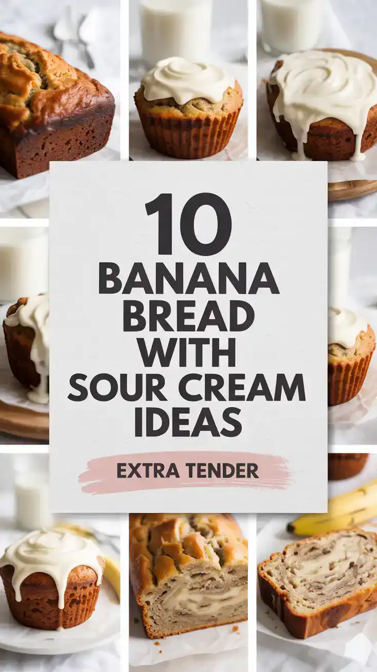 Banana Bread With Sour Cream
