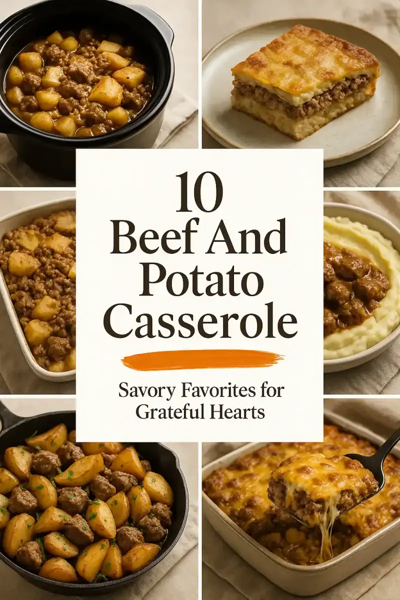 Beef And Potato Casserole