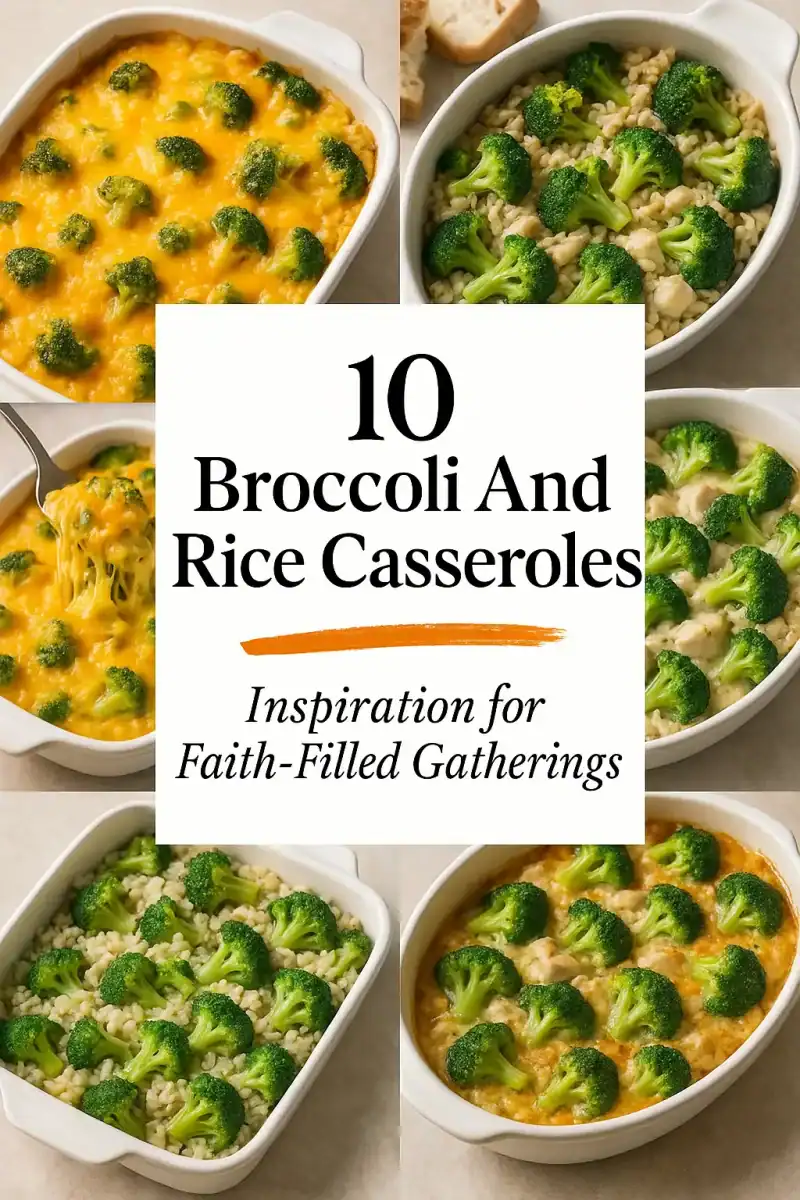Broccoli And Rice Casseroles