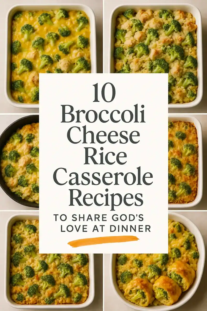 Broccoli Cheese Rice Casserole Recipes