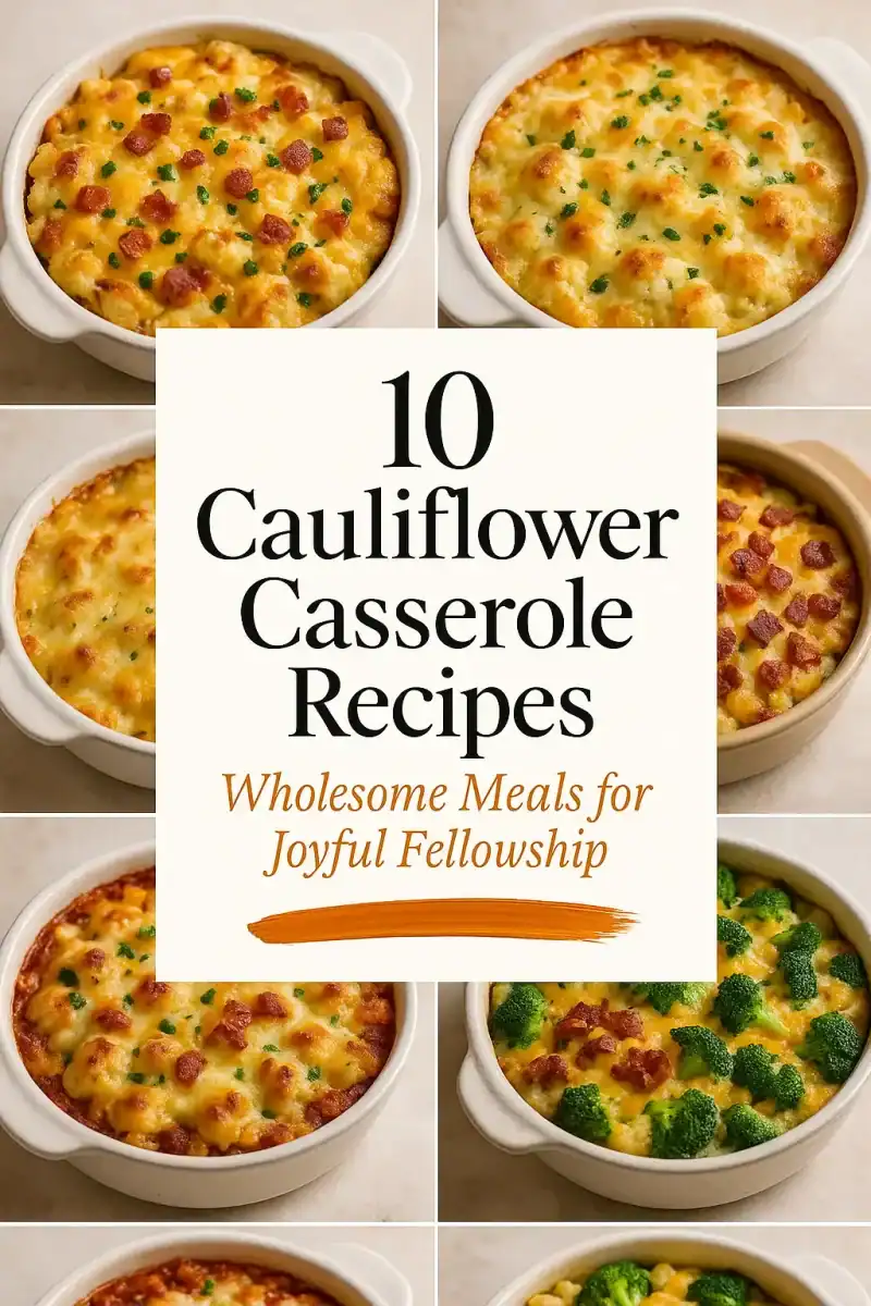 Cauliflower Casserole Recipes