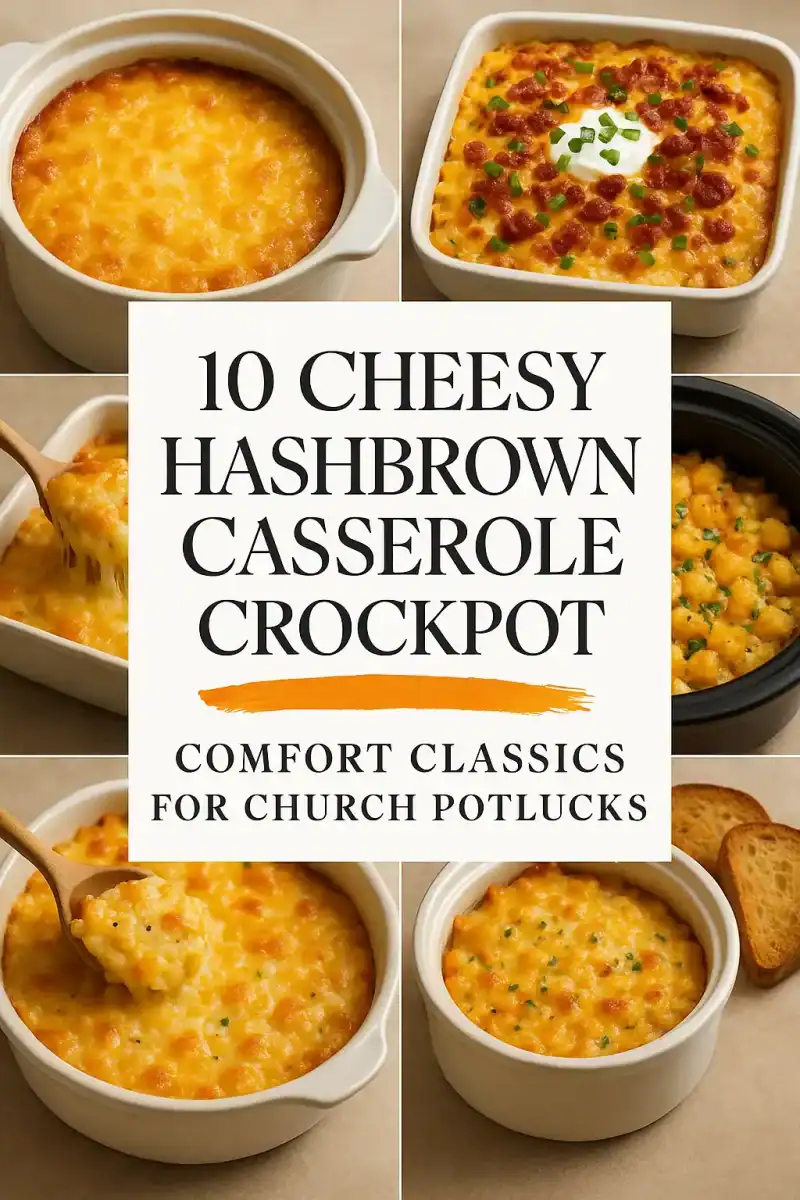 Cheesy Hashbrown Casserole Crockpot