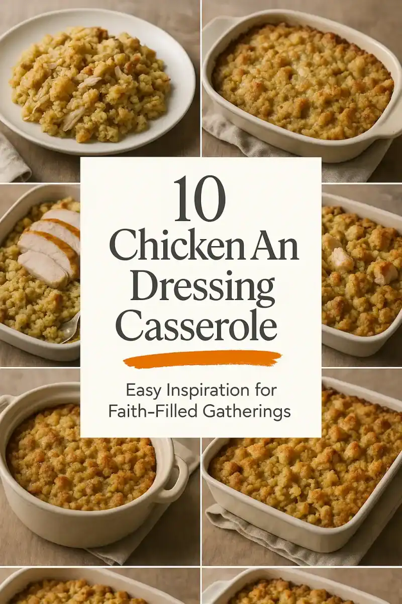 Chicken And Dressing Casserole