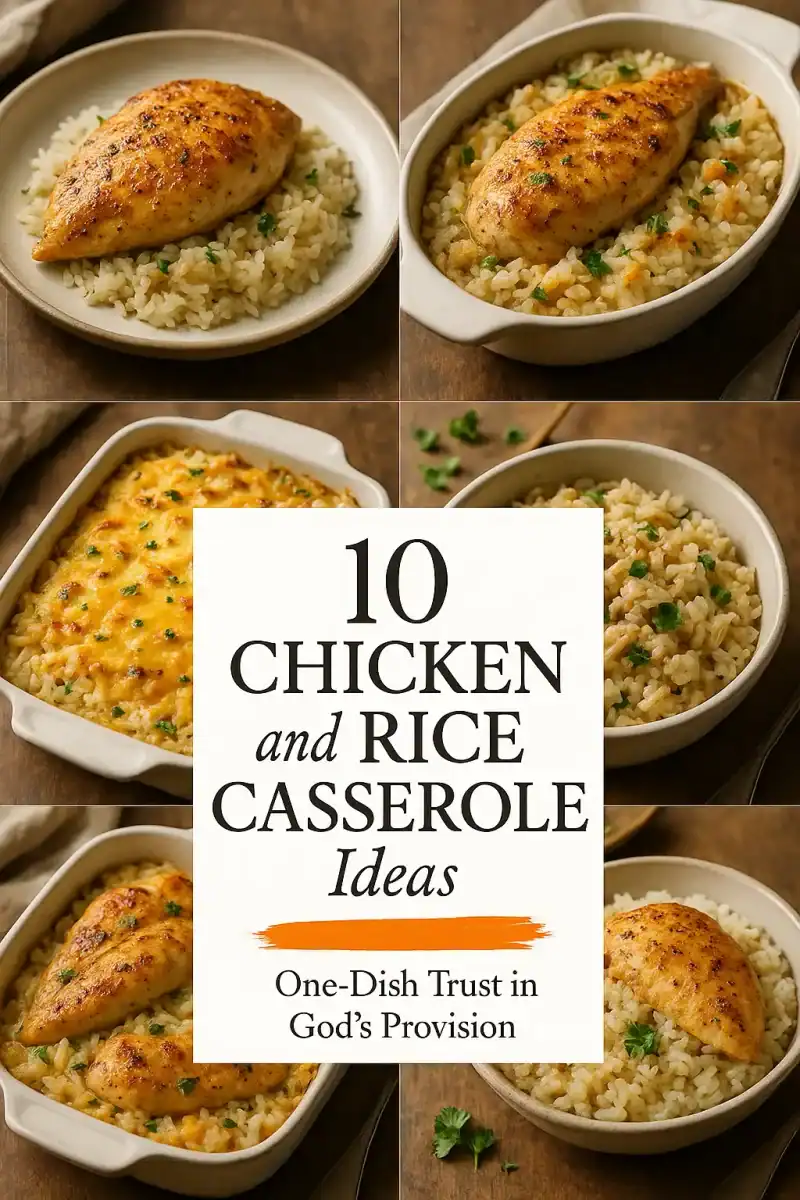 Chicken and Rice Casserole Ideas
