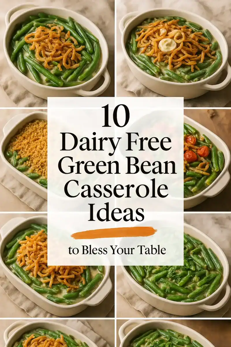 Dairy Free Green Bean Casserole