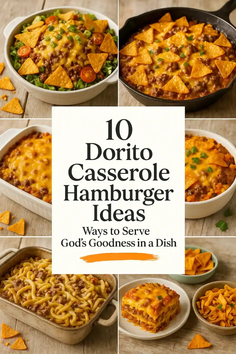 Dorito Casserole Hamburger Ideas