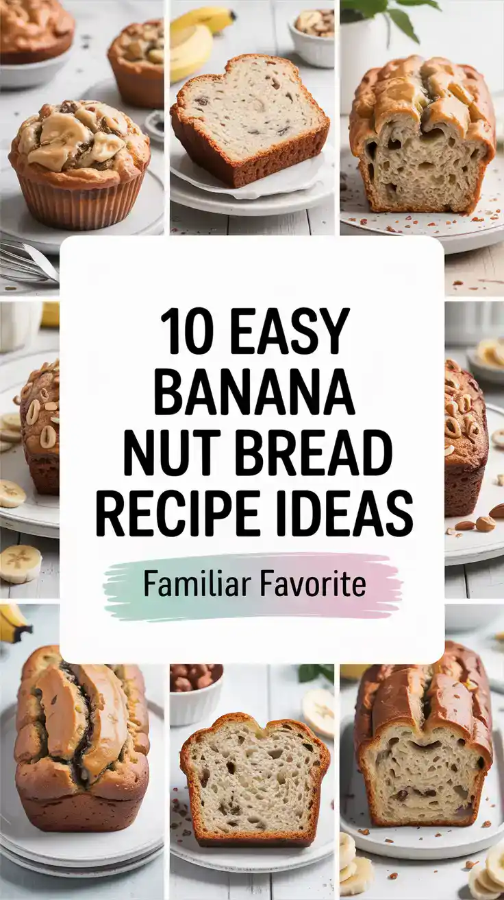 Easy Banana Nut Bread Recipe