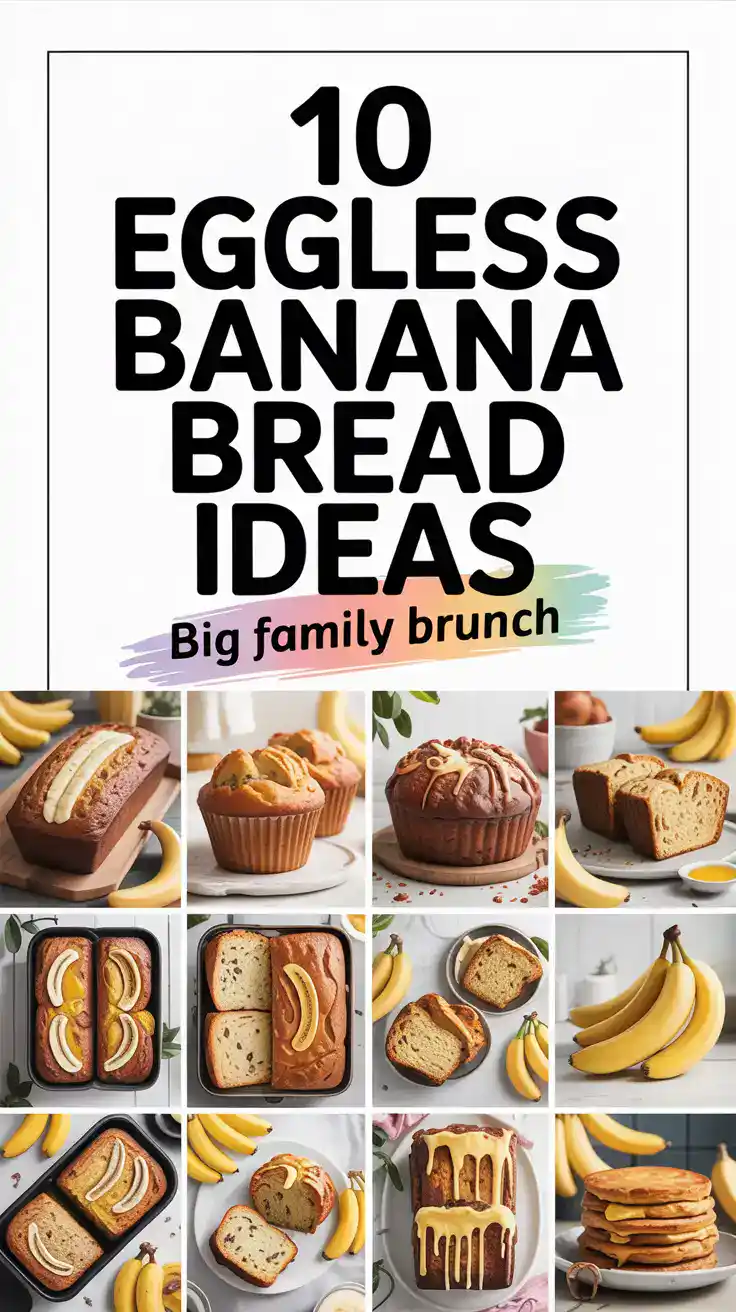 Eggless Banana Bread