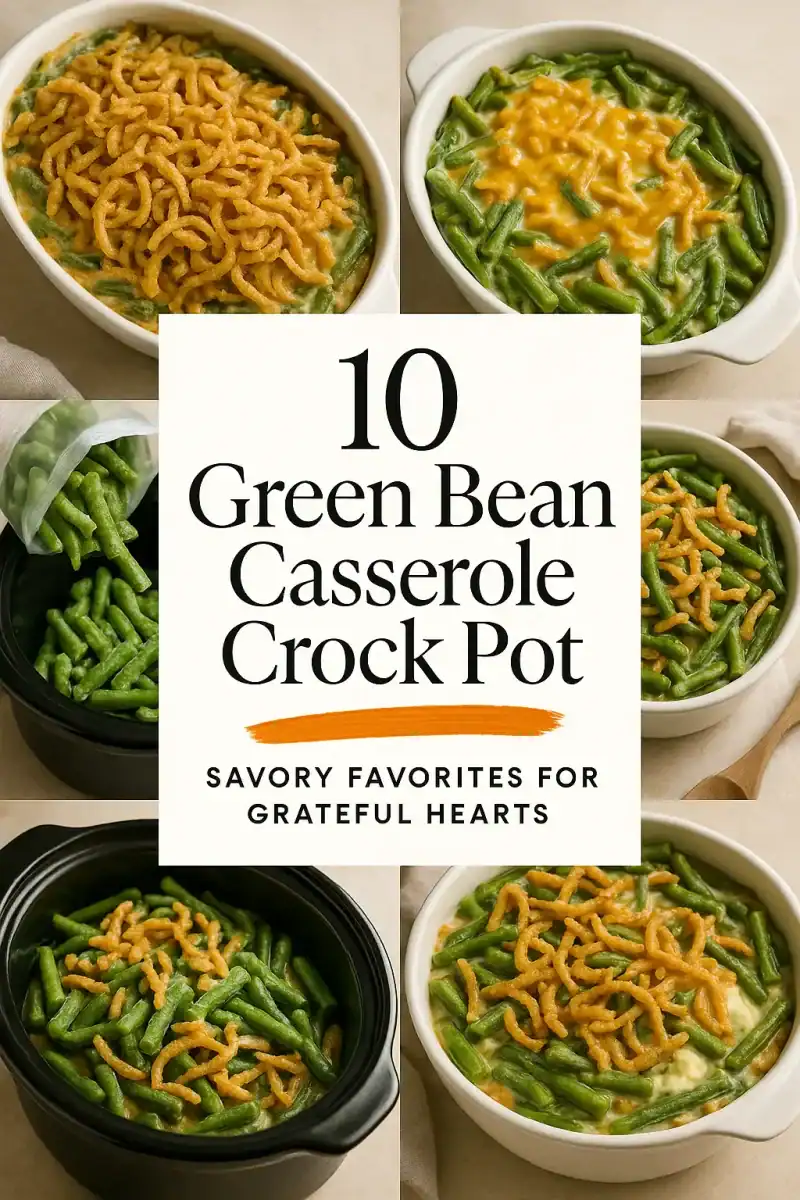 Green Bean Casserole Crock Pot Ideas