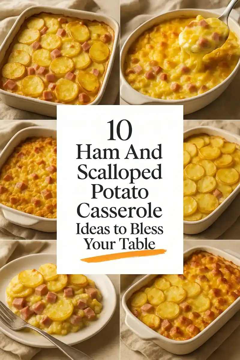 Ham And Scalloped Potato Casserole