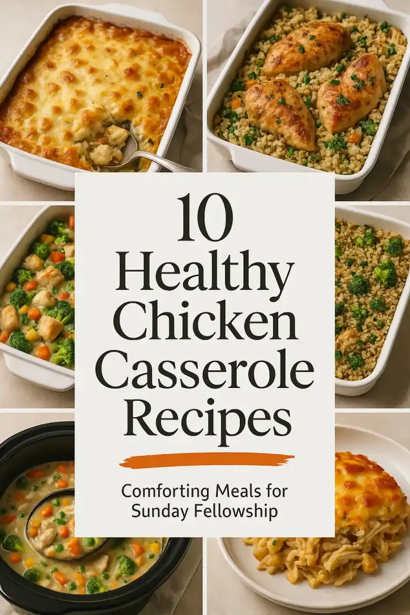 Healthy Chicken Casserole Recipes