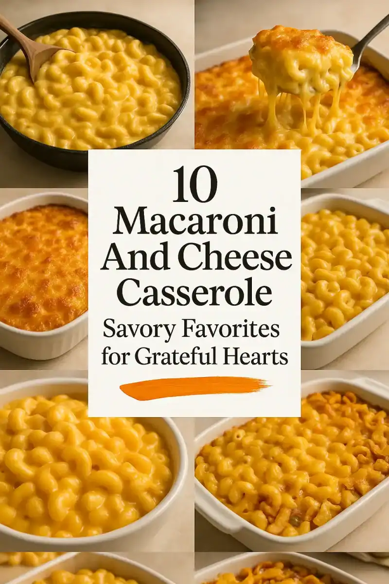 Macaroni And Cheese Casserole