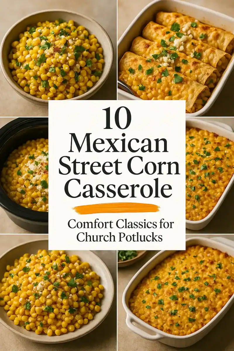 Mexican Street Corn Casseroles