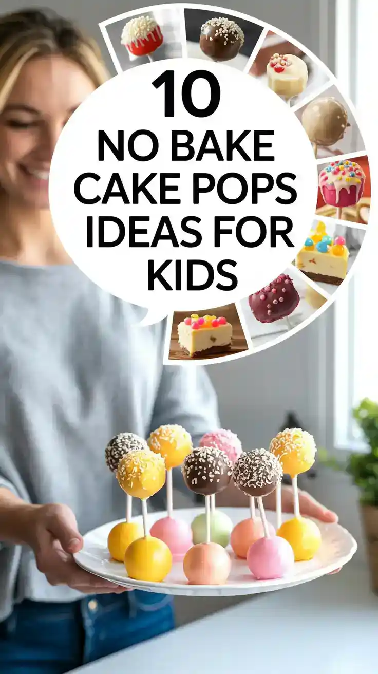 No Bake Cake Pops