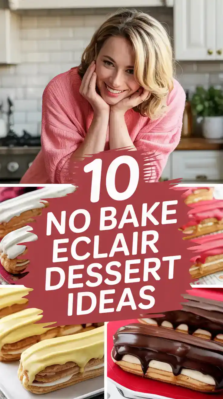 No Bake Eclair Dessert