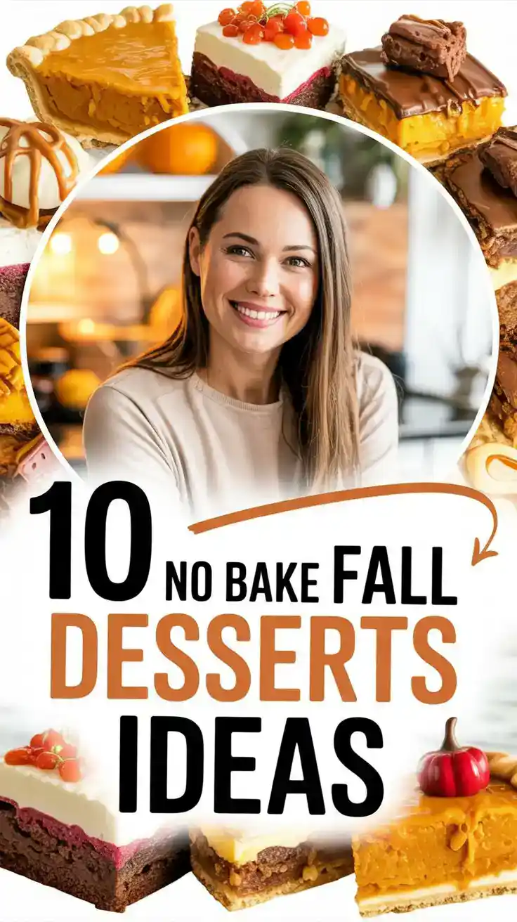 No Bake Fall Desserts
