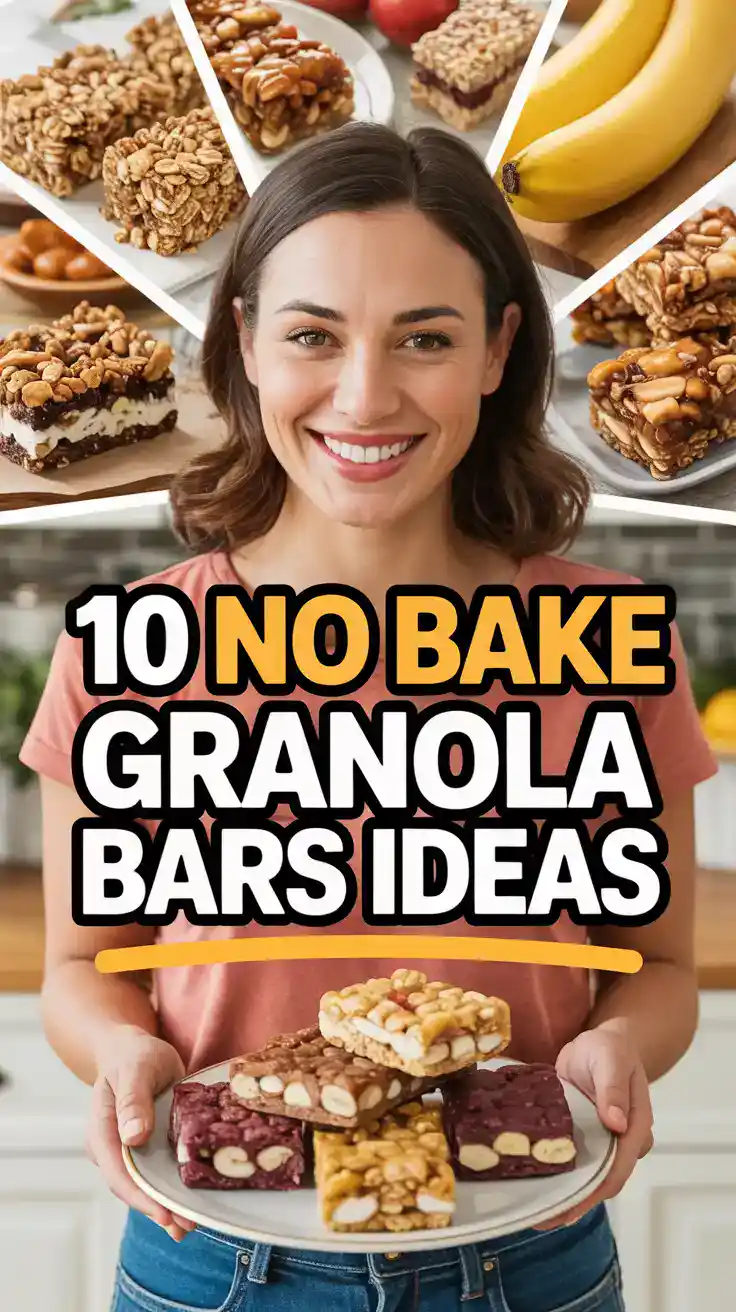 No Bake Granola Bars