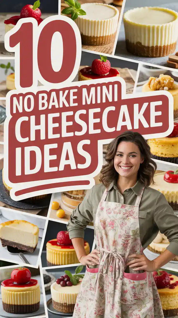 No Bake Mini Cheesecake