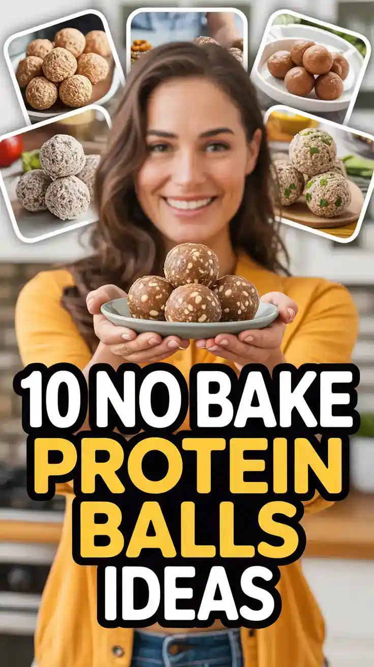 No Bake Protein Balls