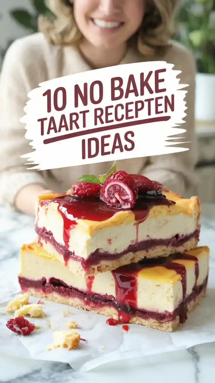 No Bake Taart Recepten