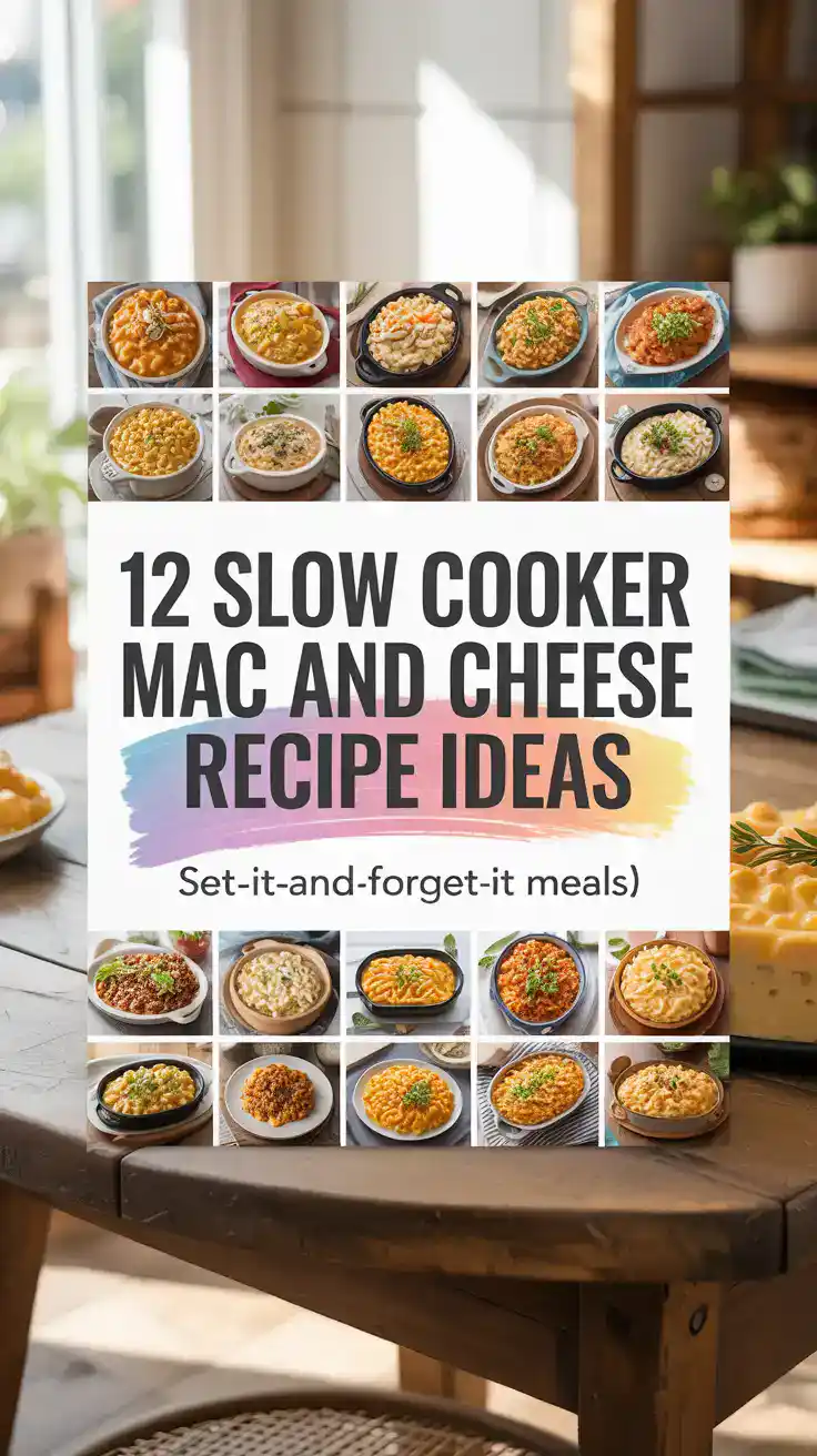 12 Slow Cooker Mac and Cheese Recipe Ideas: Set-It-and-Forget-It Meals
