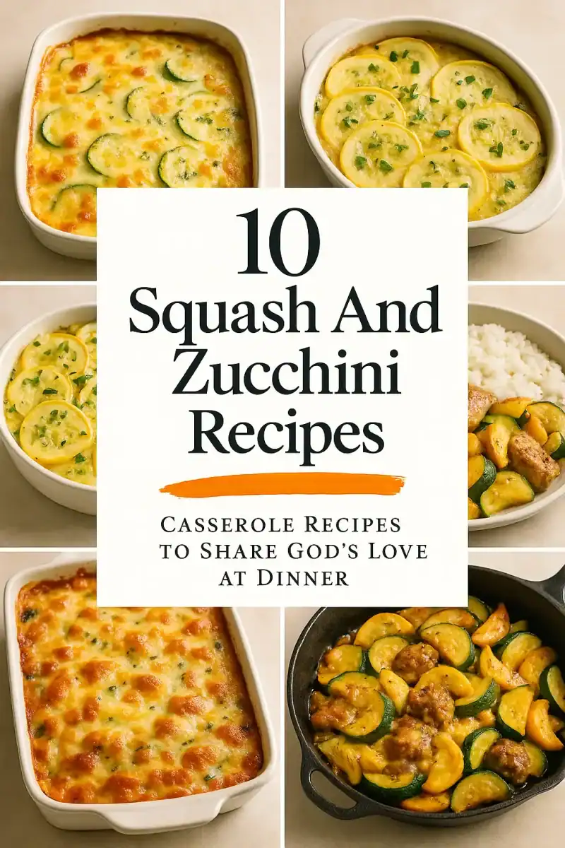 Squash And Zucchini Casserole Recipes