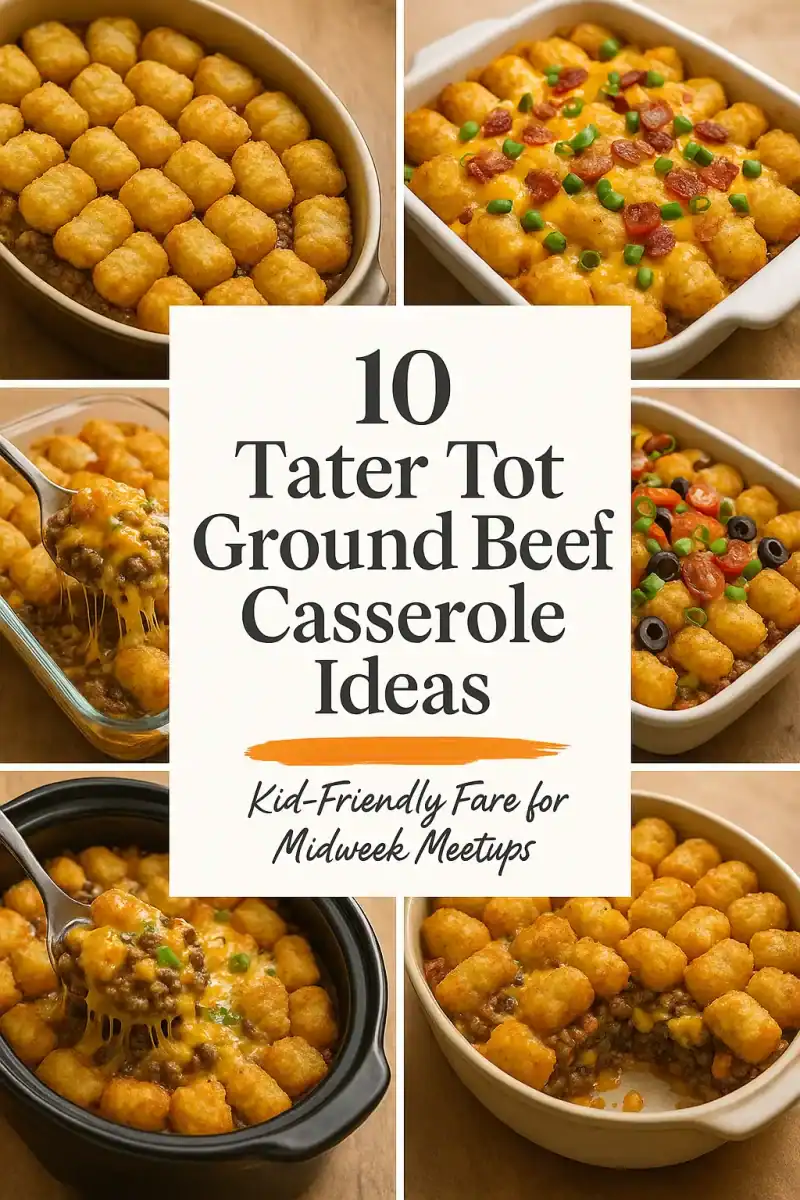 Tater Tot Ground Beef Casserole Ideas