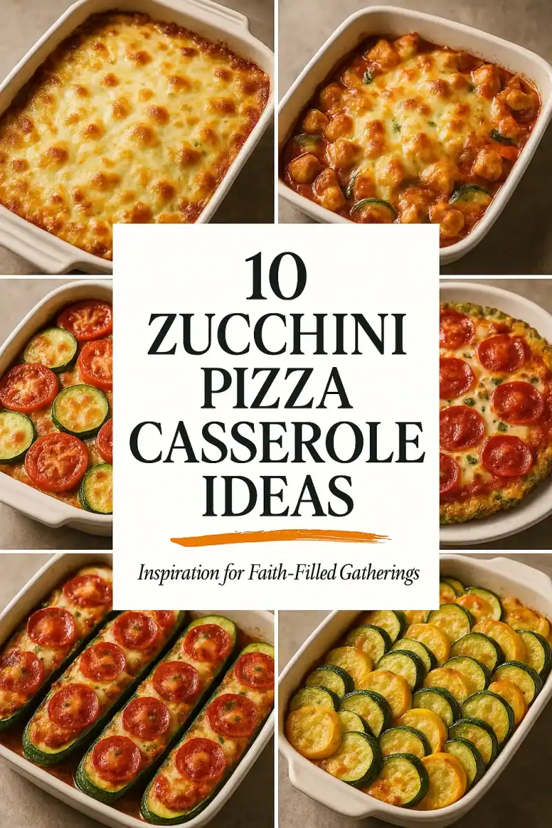 Zucchini Pizza Casserole