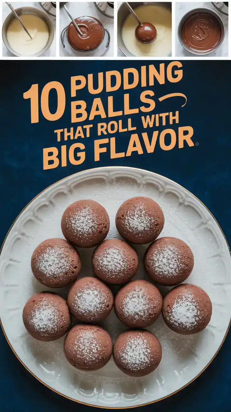 10 Pudding Balls That Roll With Big Flavor