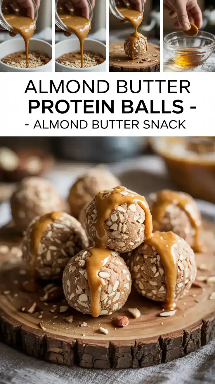 Almond Butter Protein Balls