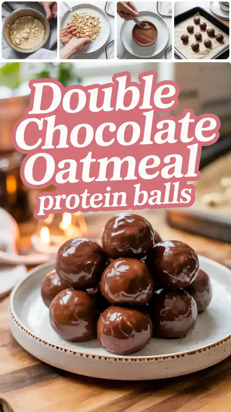 Arbonne Double Chocolate Oatmeal Protein Balls