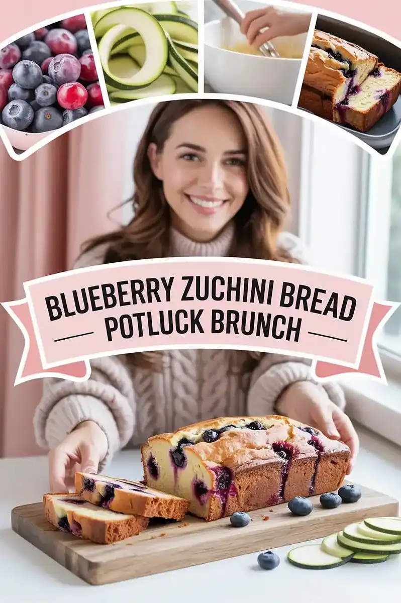 Blueberry Zucchini Bread