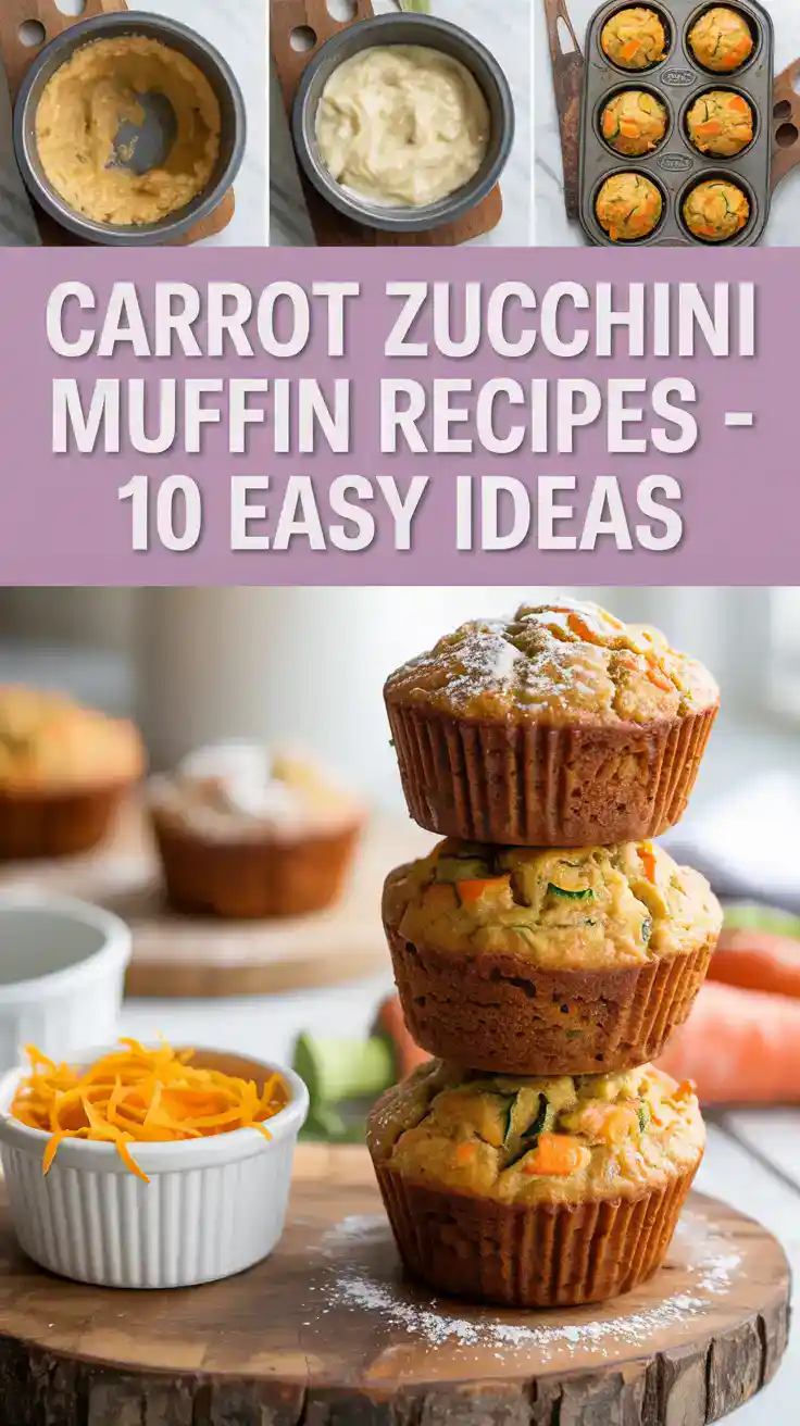 Carrot Zucchini Muffins