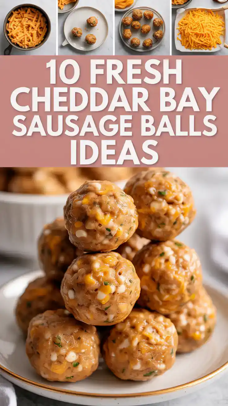 10 Fresh Cheddar Bay Sausage Balls Ideas