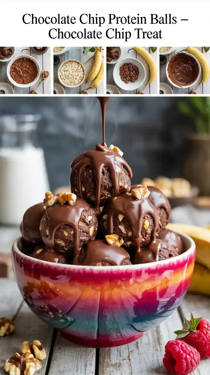 Chocolate Chip Protein Balls