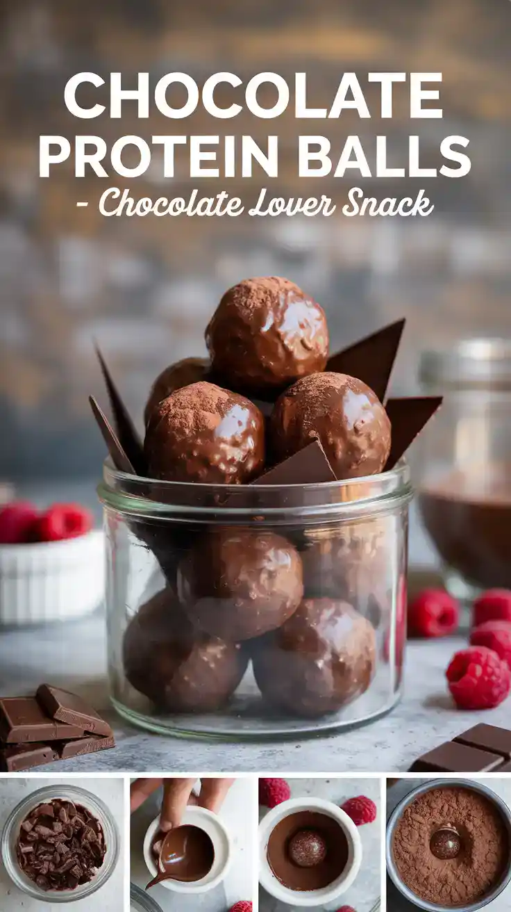 Chocolate Protein Balls