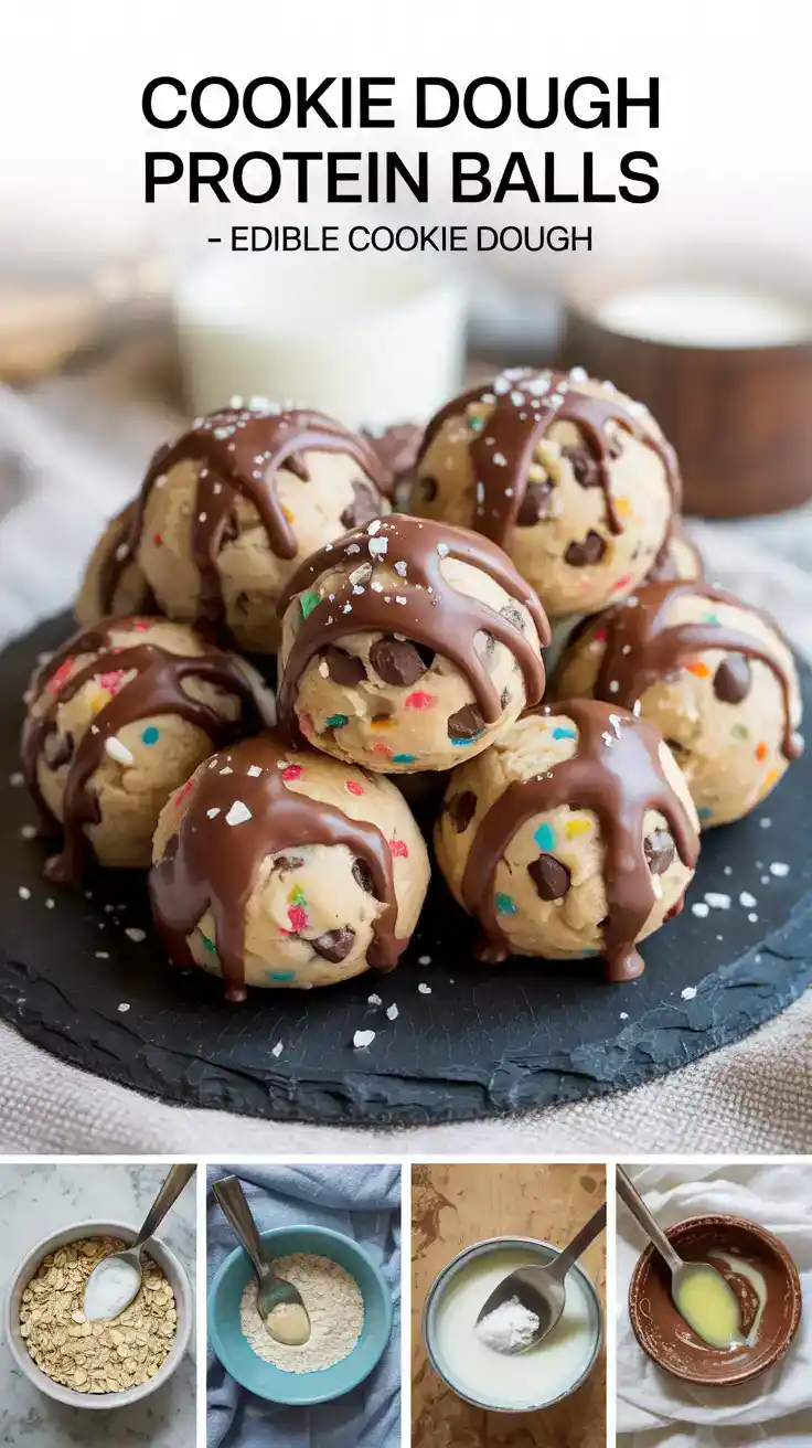 Cookie Dough Protein Balls