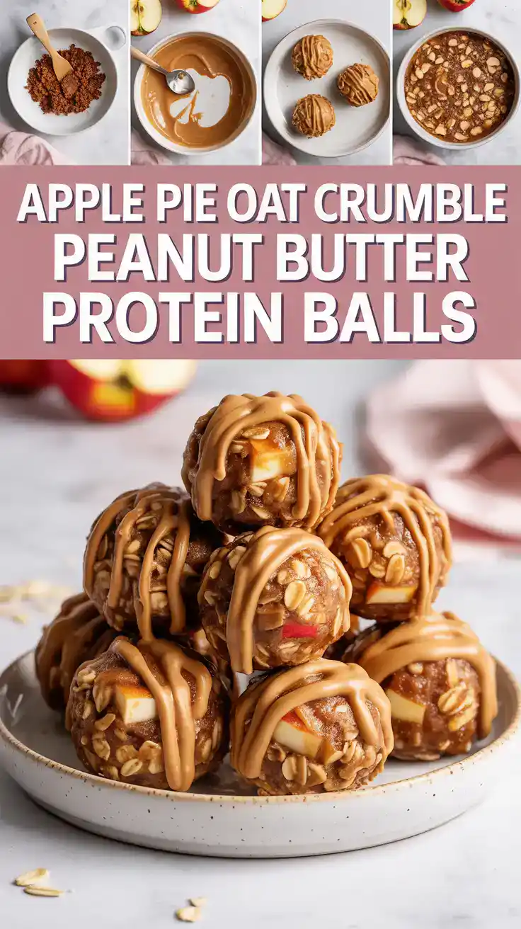 Crumble Peanut Butter Protein Balls