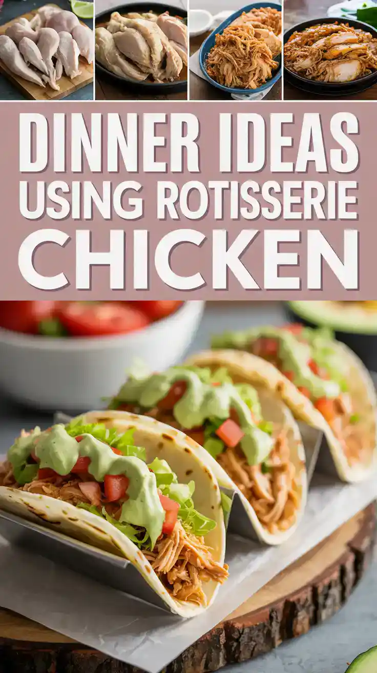 Dinner Ideas Using Rotisserie Chicken
