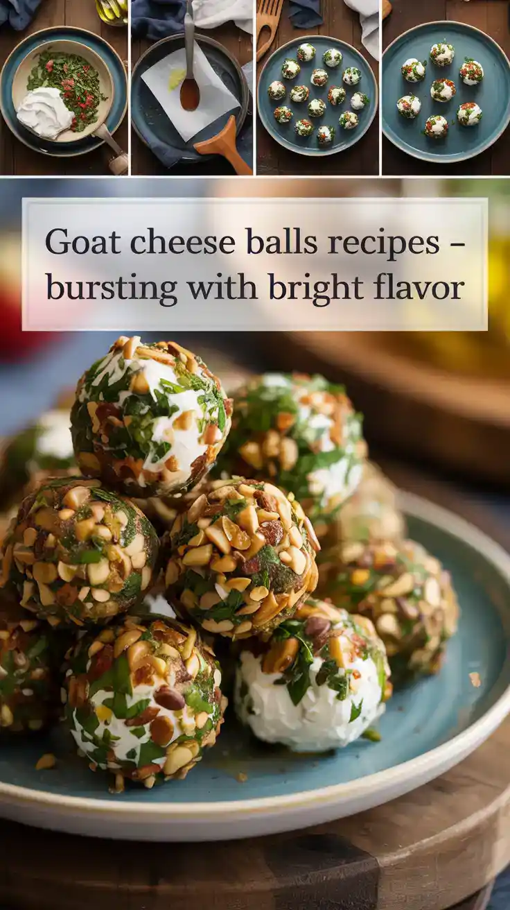 Goat Cheese Balls Recipes Bursting With Bright Flavor