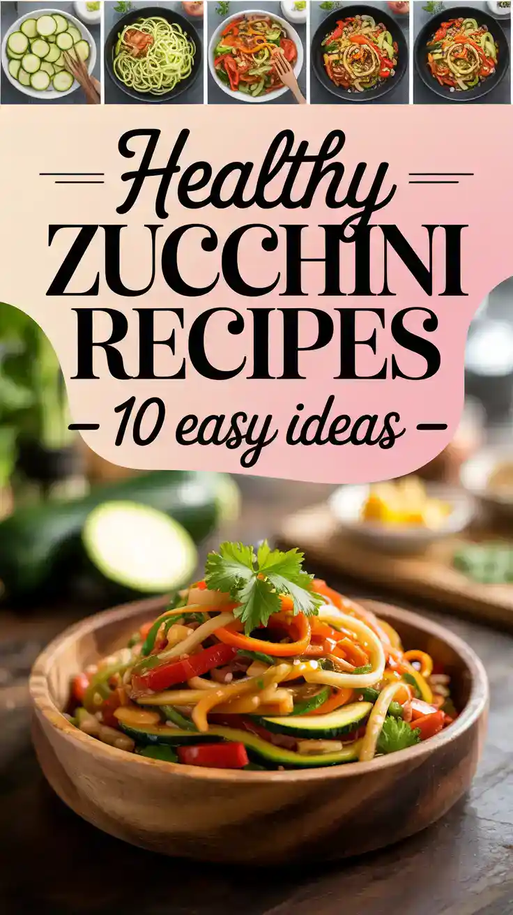 Healthy Zucchini Recipes