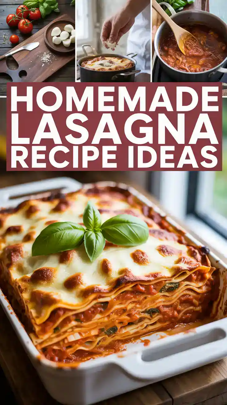 Homemade Lasagna Recipe Ideas
